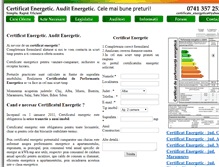 Tablet Screenshot of certificatenergetic.net